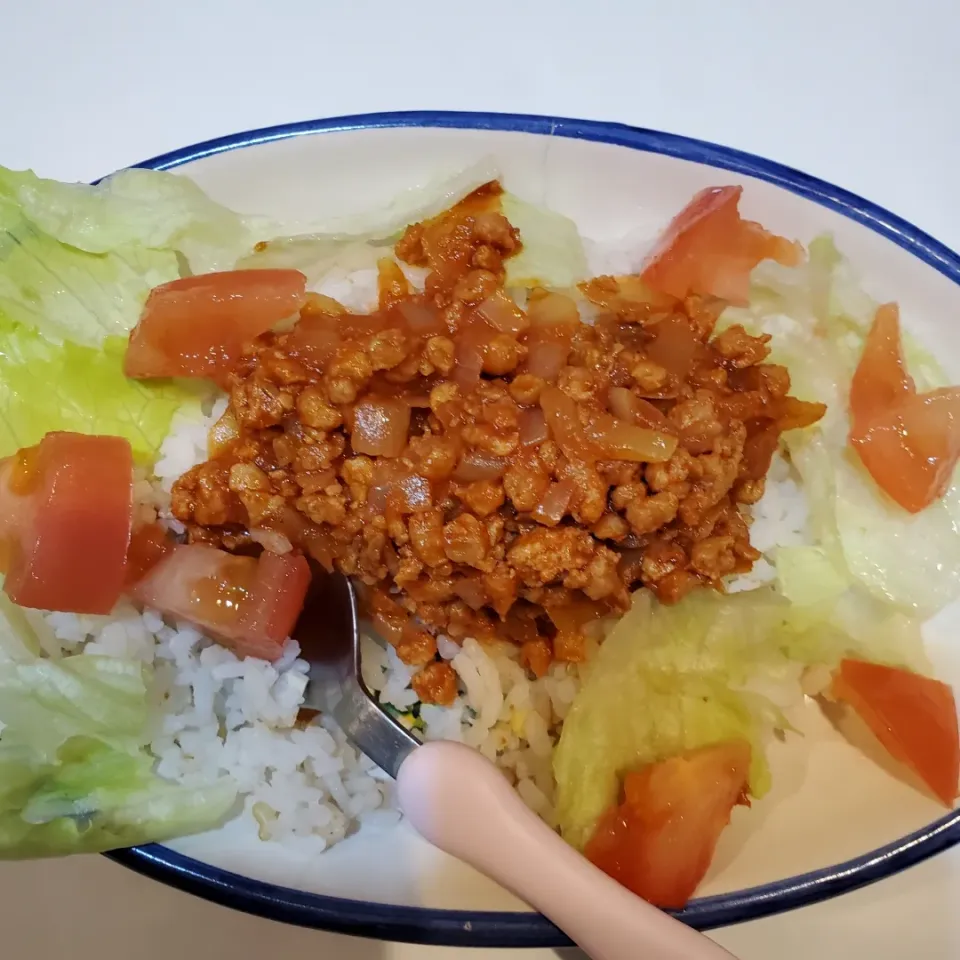 大豆のお肉でタコライス|sakura.anninさん