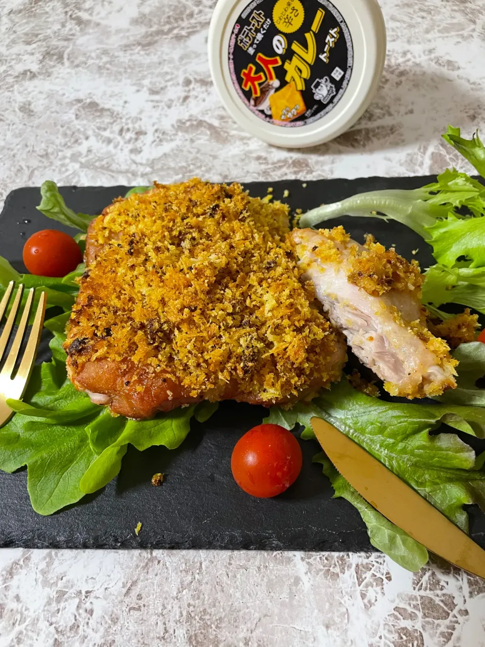 ソントン大人のカレーでチキンのオーブン焼き✨|いっちゃんさん