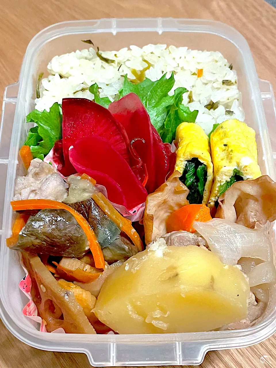 煮物弁当(2023/01/31 06:26:04)|naomin.･*さん