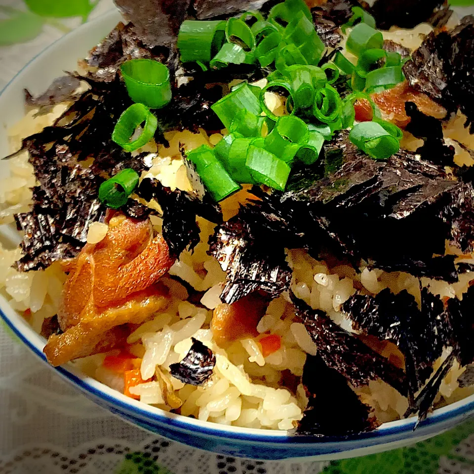 焼き鳥缶de炊き込みご飯|Yuko Kobayashiさん