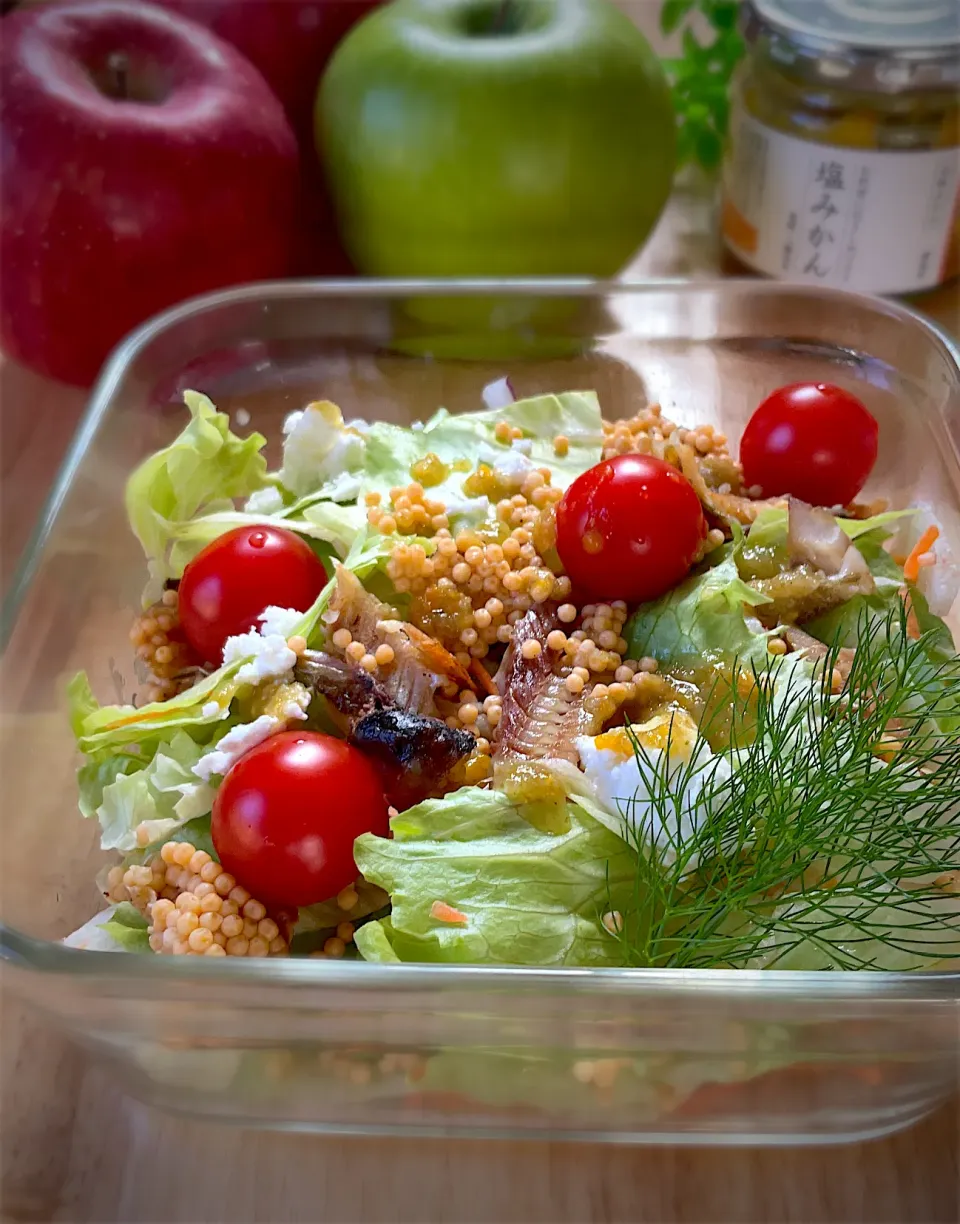 ハタハタサラダ🥗干物サラダ|9421beruさん