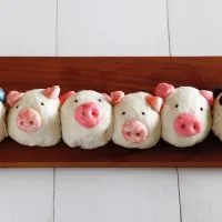 Snapdishの料理写真:動物豚まん🐽