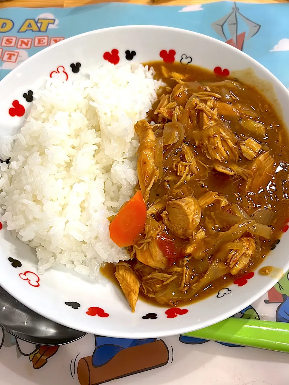 ロティサリーチキンのトマトカレー|ぺろたんさん