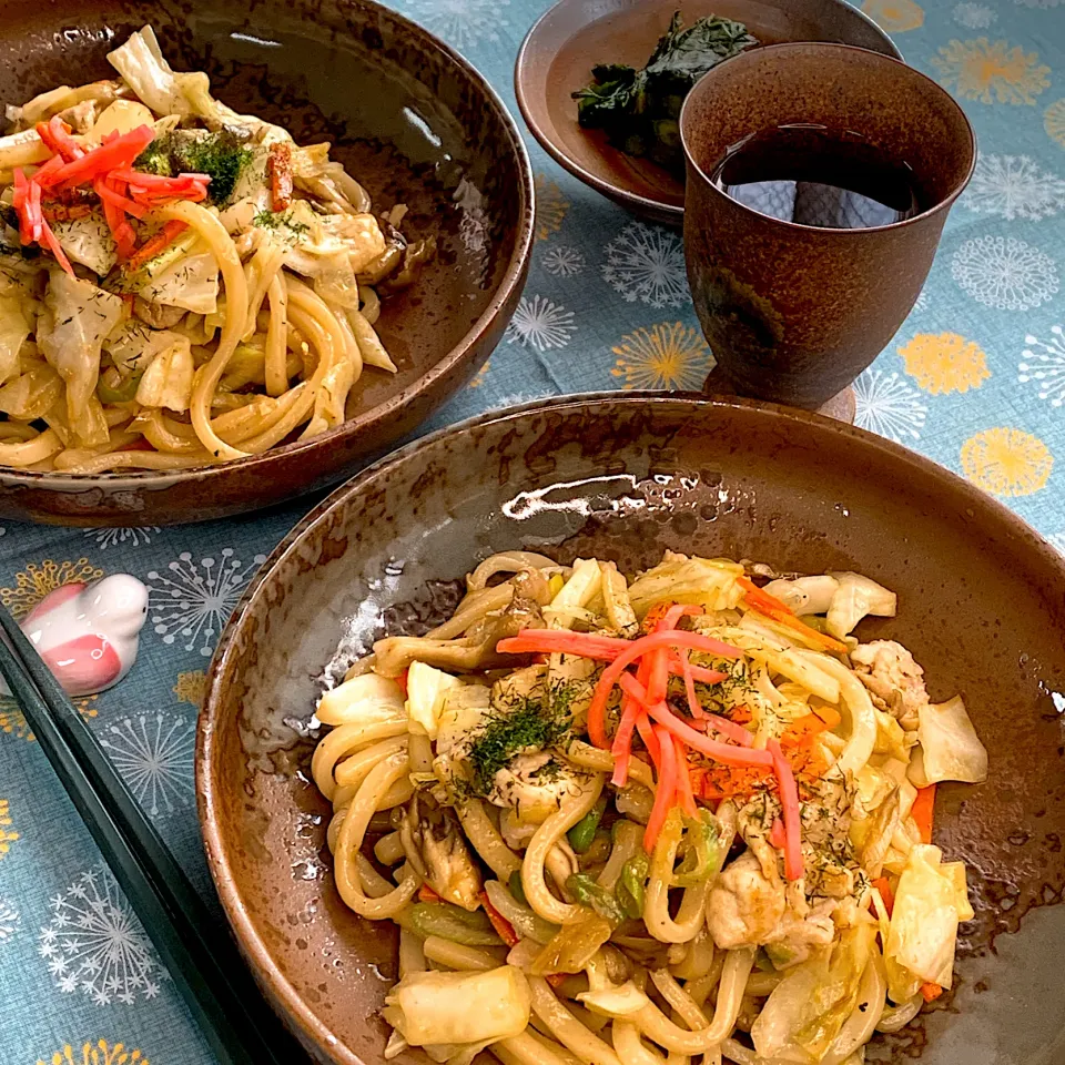 Snapdishの料理写真:我が家の焼きうどん|アスママさん