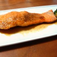 鮭のムニエルカレー風味