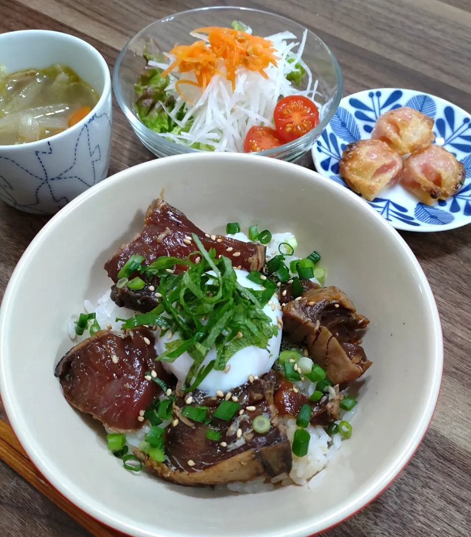 鰹の漬け丼|ゆりちさん