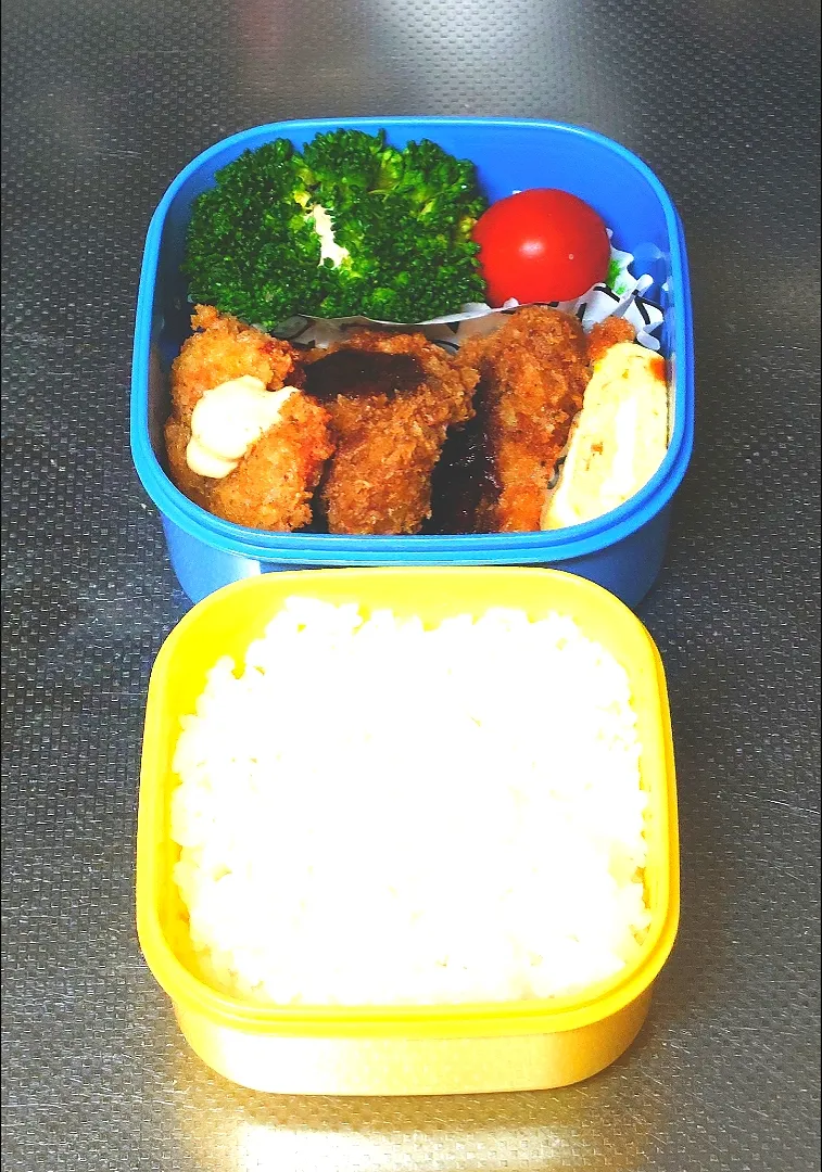 Snapdishの料理写真:ミックスフライ弁当|黒川克博さん