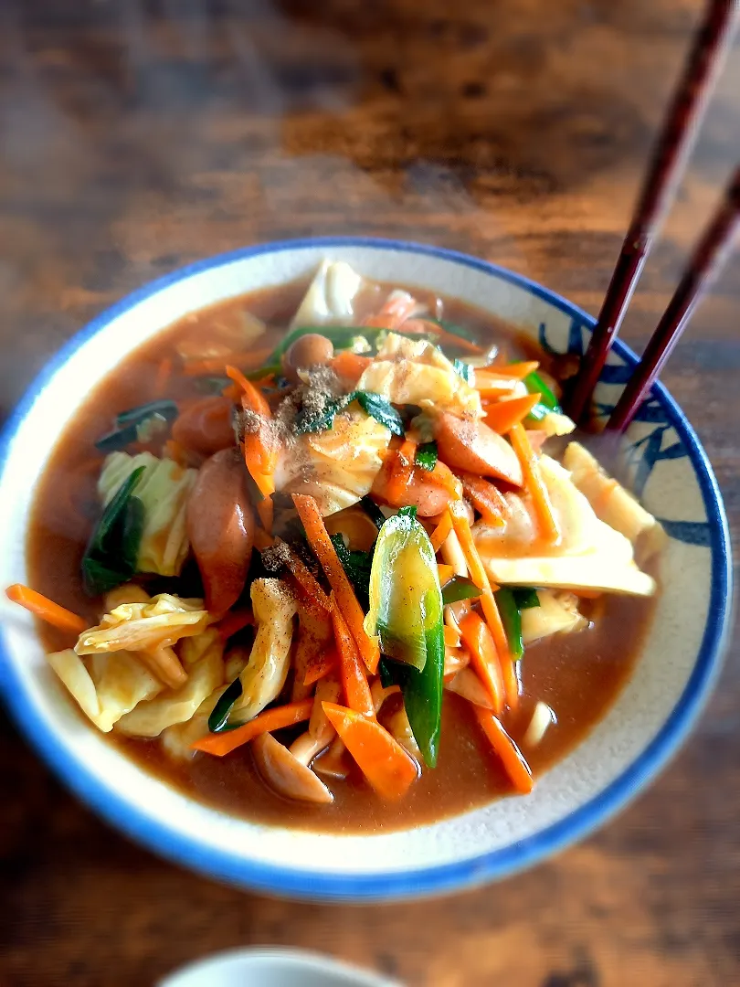 あんかけラーメン野菜たっぷり|明子さん