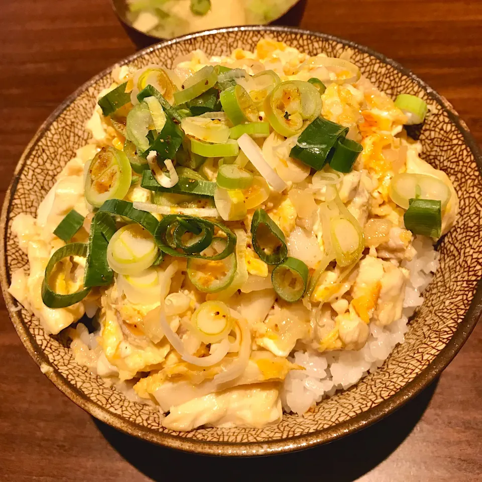 ラー油がけ豆腐チャンプルー飯|deekay71さん