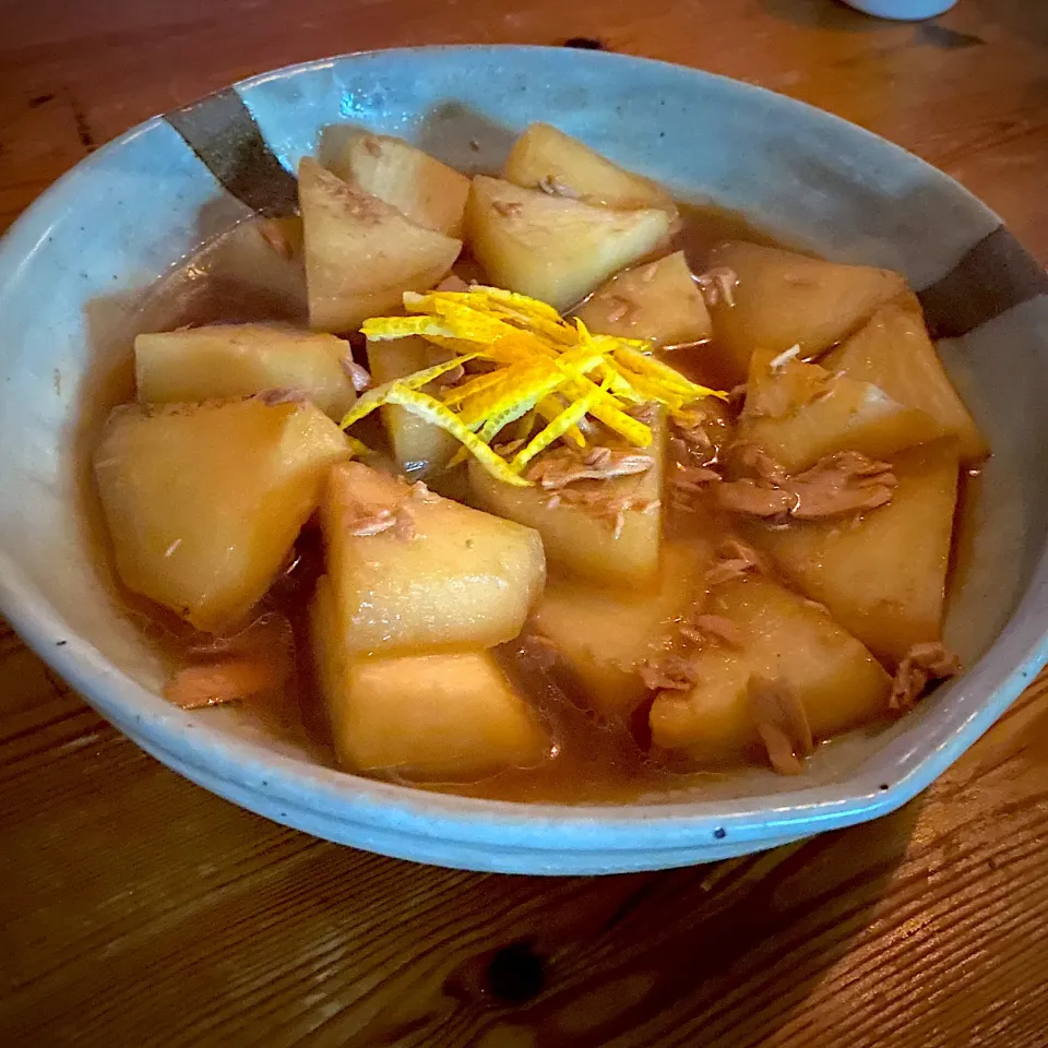 大根とツナの煮物|hachicoさん