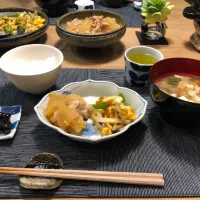 Snapdishの料理写真:おうち食堂🍚晩ご飯|Roooriさん