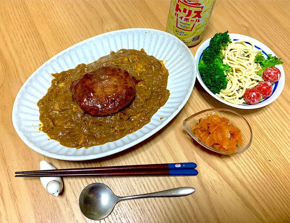 Snapdishの料理写真:🍛🍛五連荘カレー🍛🍛🍛|🎩尾道のピロスケさん😊さん