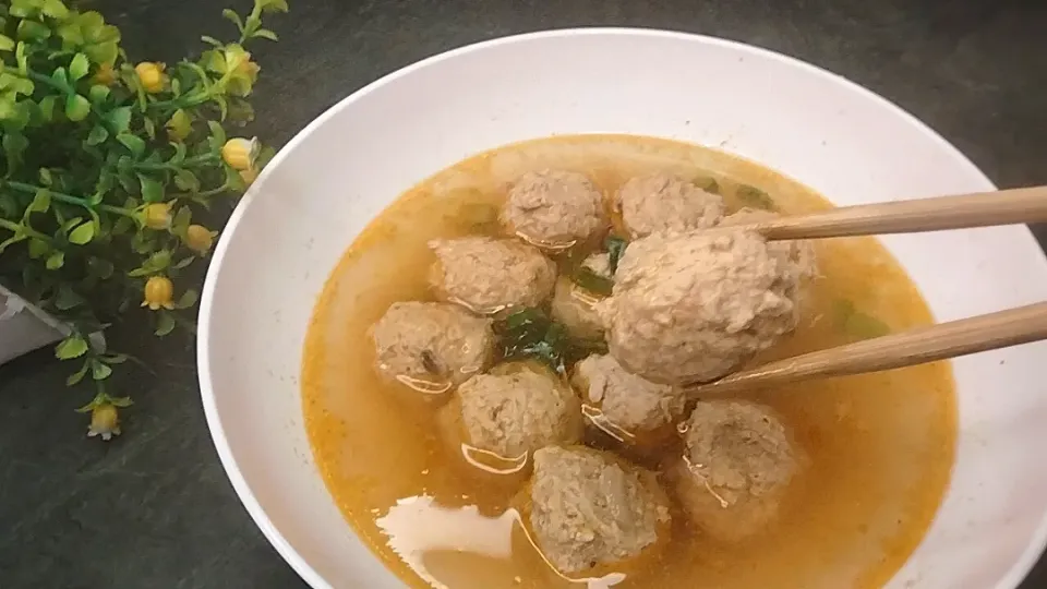 Chicken meatball 🍲|Mrs.Tandoori Channelさん