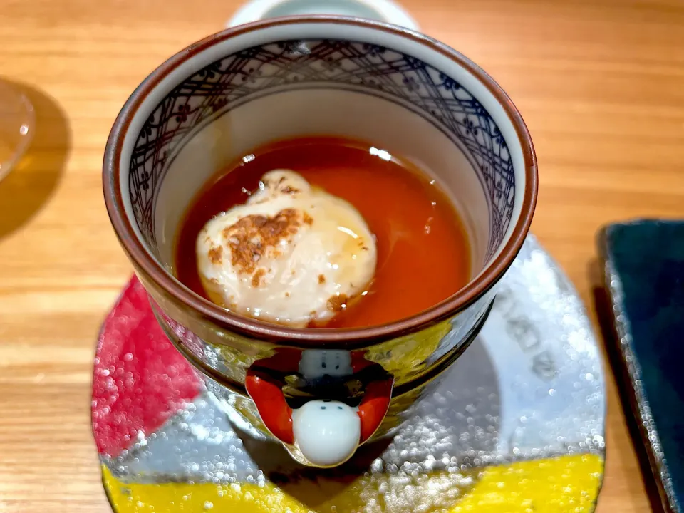 白子の茶碗蒸し|ⅡⅣⅢさん