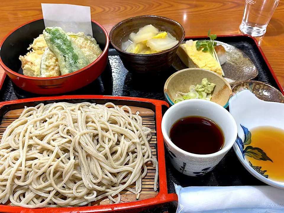 天ぷら蕎麦定食|玉川 敦さん