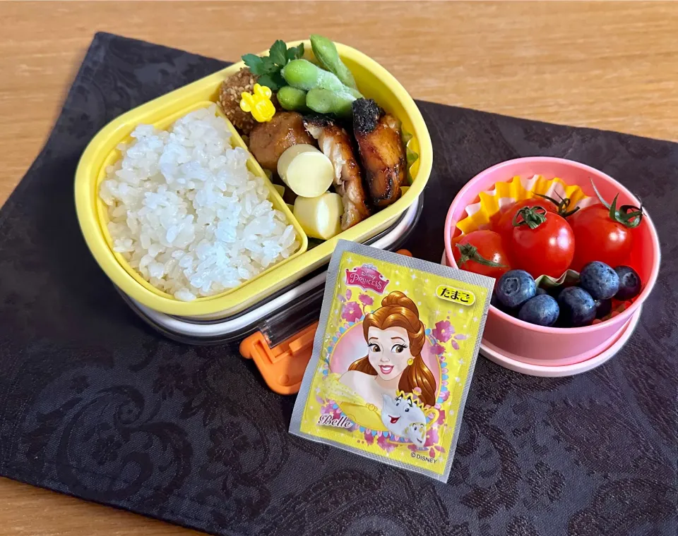 Snapdishの料理写真:ムスメ弁当|csigapogiさん