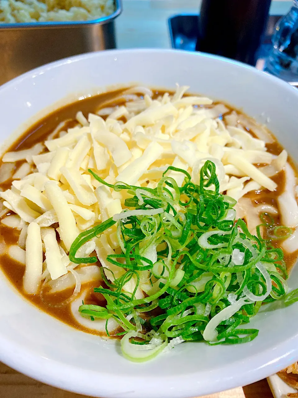 チーズカレーうどん|みーさん