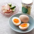 青切り塩たんかんで季節野菜の浅漬けとたんかん香る味付け玉子