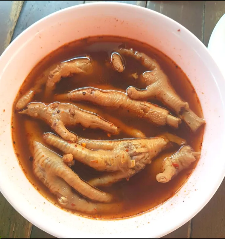 Snapdishの料理写真:chicken feet soup|patlovestocookさん