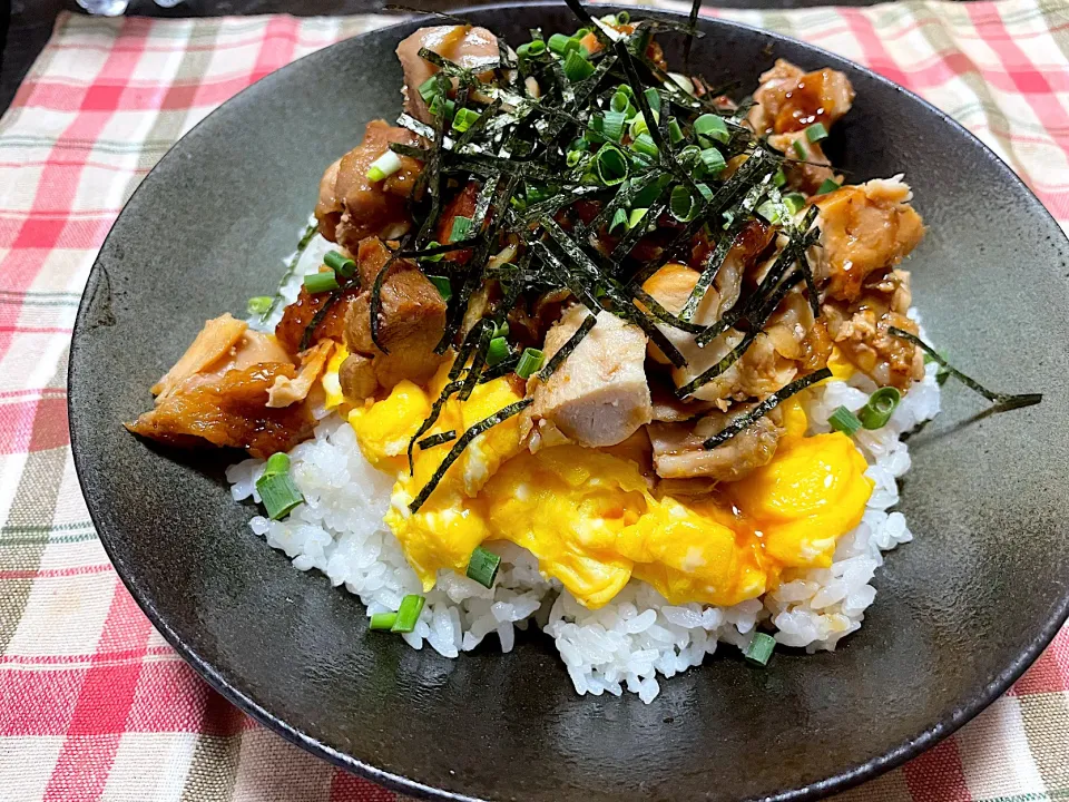 照り焼きチキンの和風オムライス|ハルさん