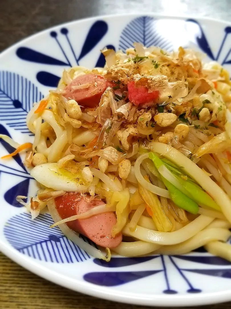 パパ作👨焼きうどん|ぱんだのままんさん