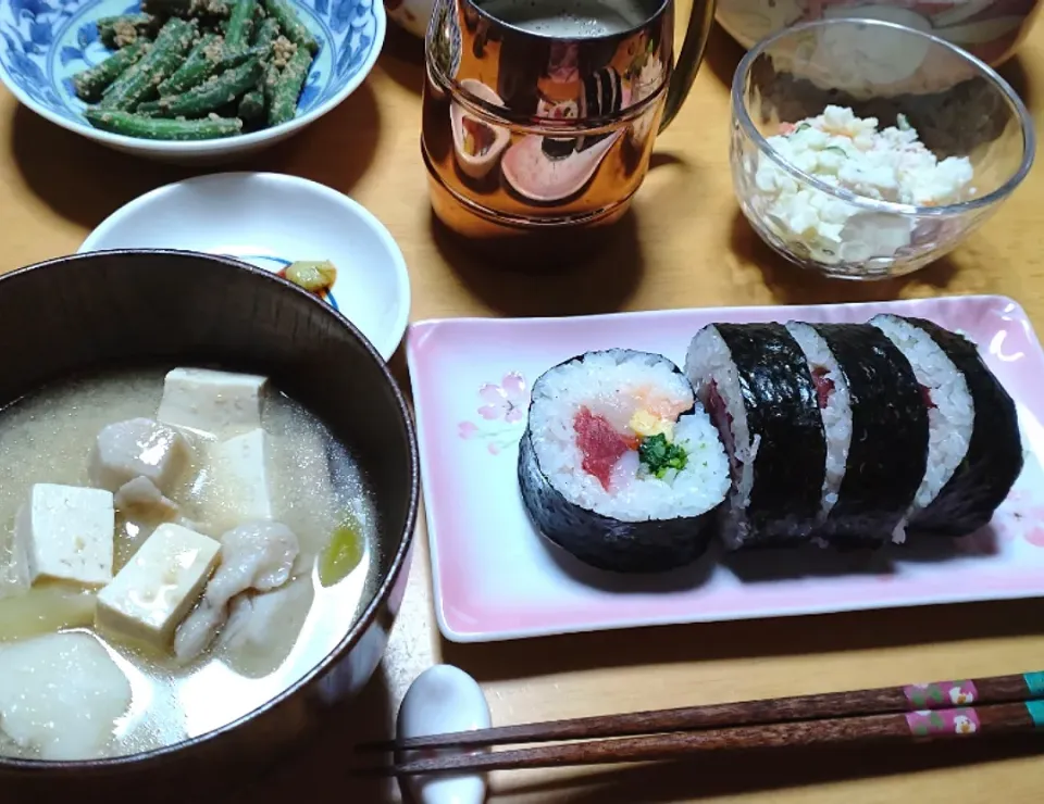 節分の晩ごはん|しまだ ちえこさん