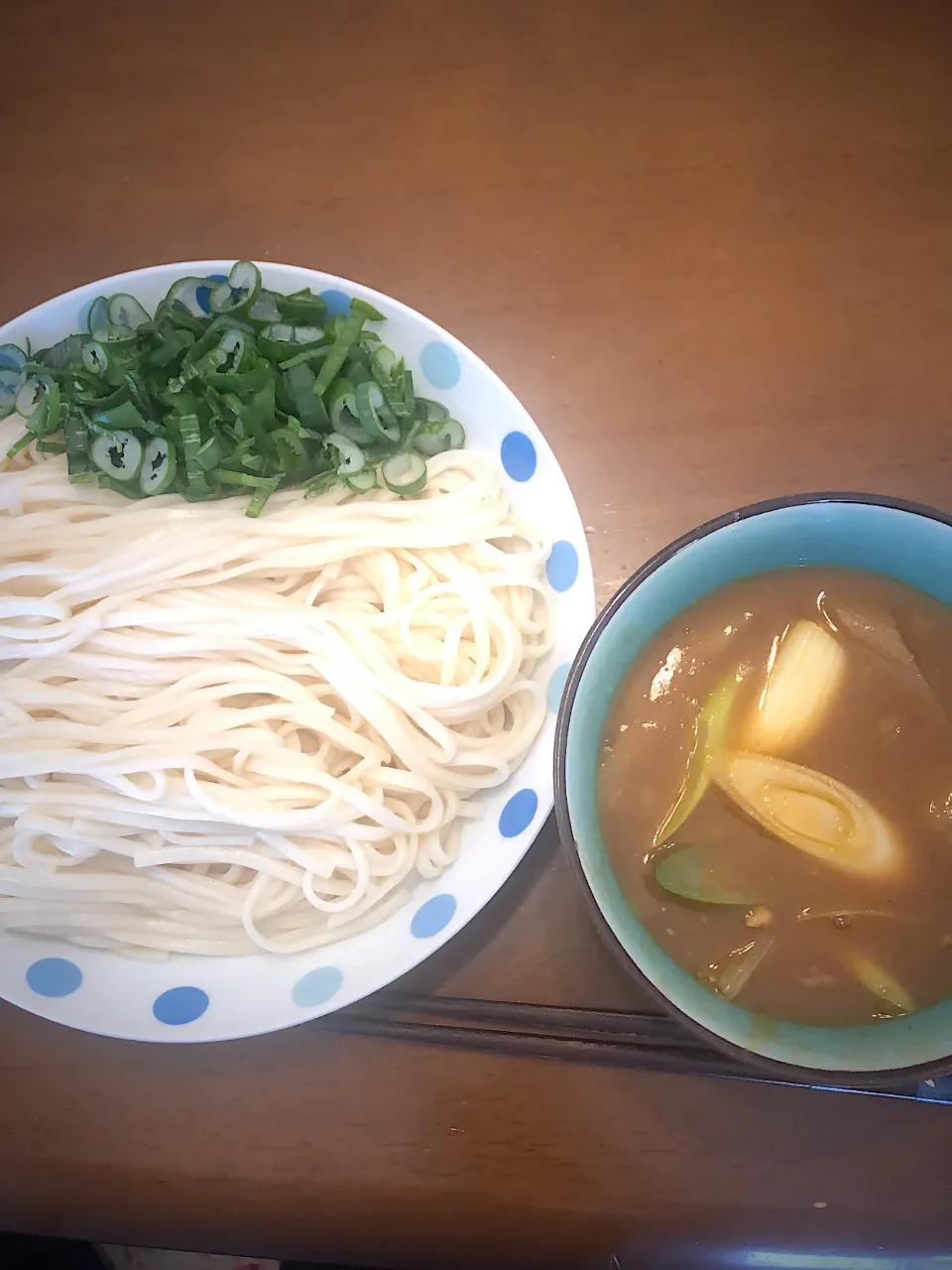 残り物でつけ汁カレーうどん|masaさん