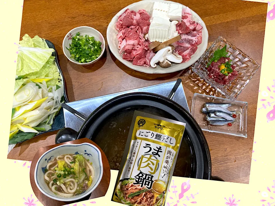 当選賞品『うま肉鍋』で晩ご飯|sakuramochiさん