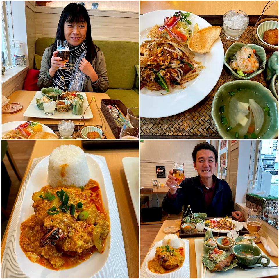 2023.2.3 タイ飯🇹🇭ランチ🍻🍻🍻|ゆみずさん