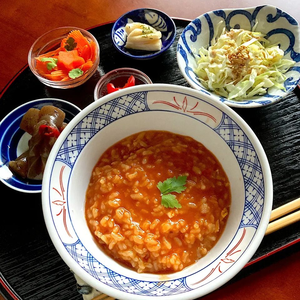 トマト粥とちょこちょこおかず|Kさん