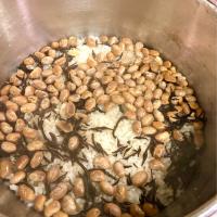 節分の残り豆の炊き込みご飯