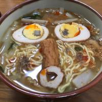 マルちゃん正麺🍜、醤油味❗️（＾ν＾）✨