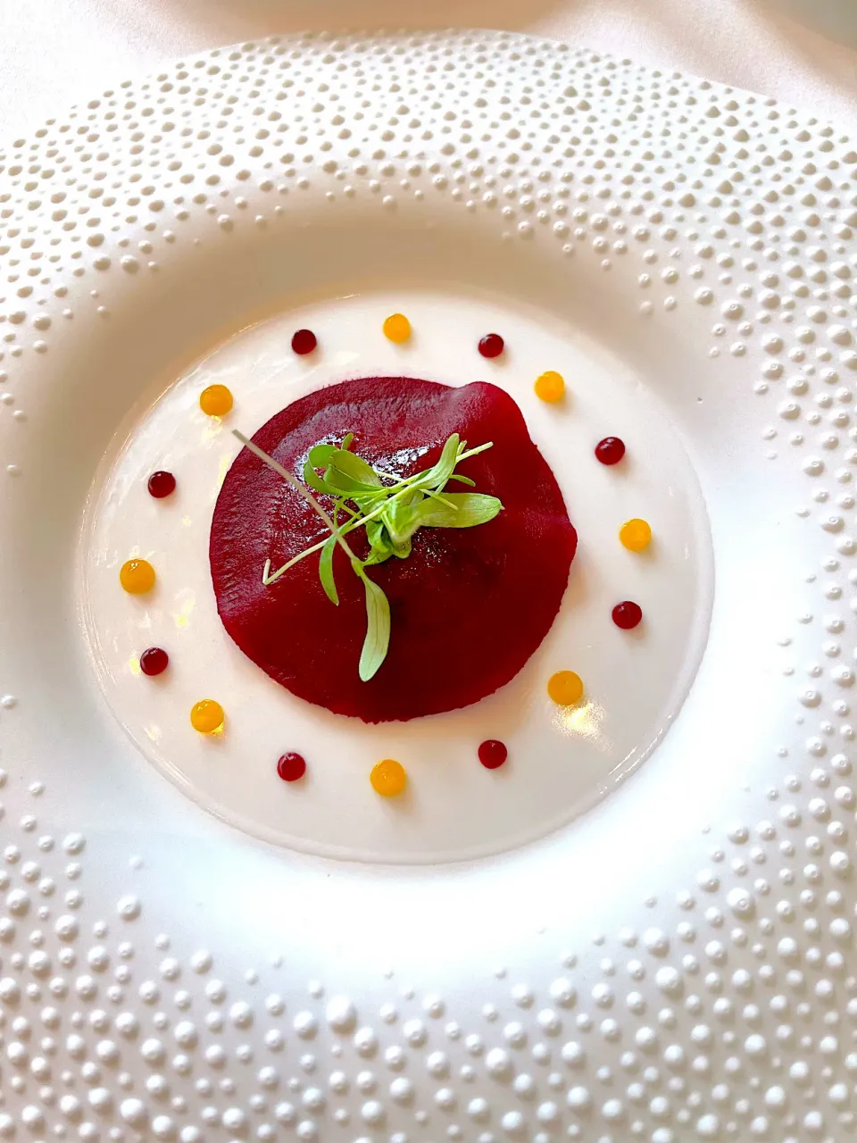 Beetroot with scallop|信生さん