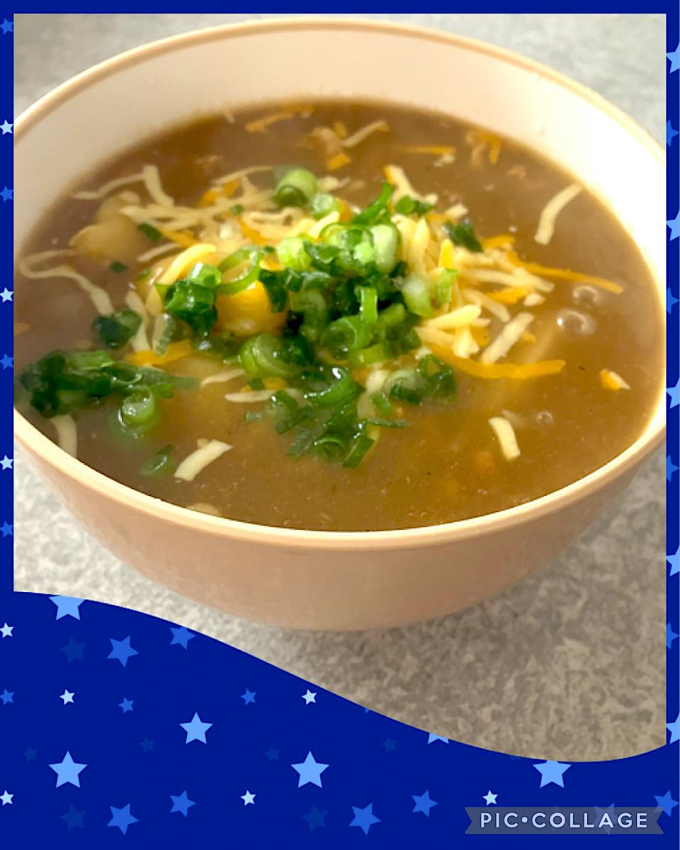 ネギチーズカレーうどん