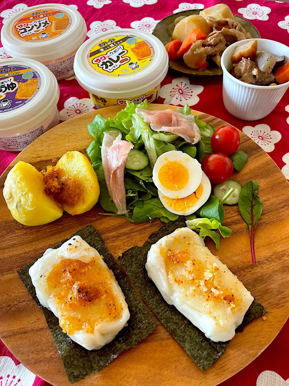 ソントンさんシリーズポテトーストでアルモンデブランチ🍽|いっちゃんさん