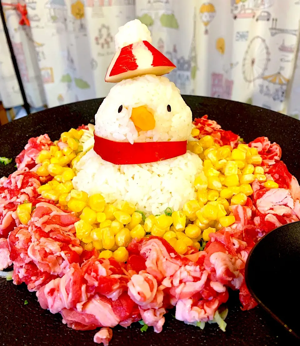 Snapdishの料理写真:マルチグリドルでペッパーランチ⛄️|みっこちゃんさん