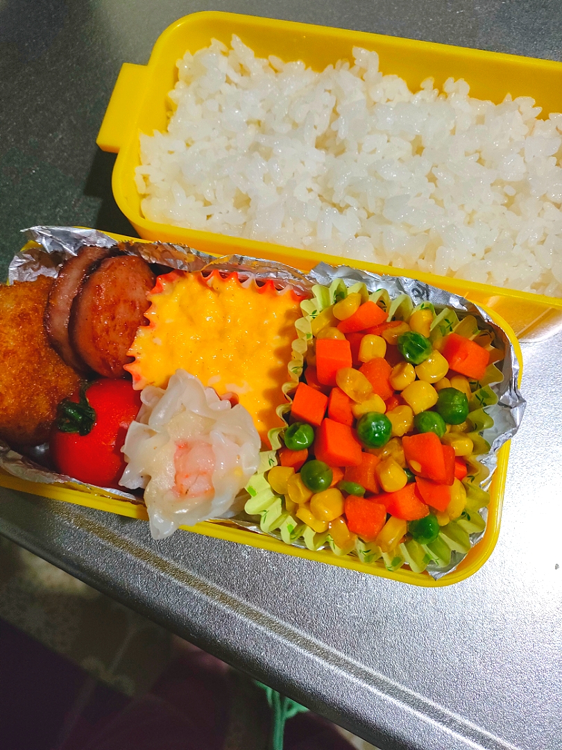 現場実習が終わって2週間ぶりのお弁当