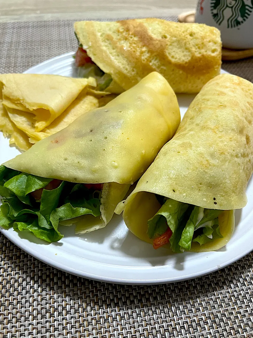 今日の朝ごはん~お食事クレープ~|ゆかｕさん