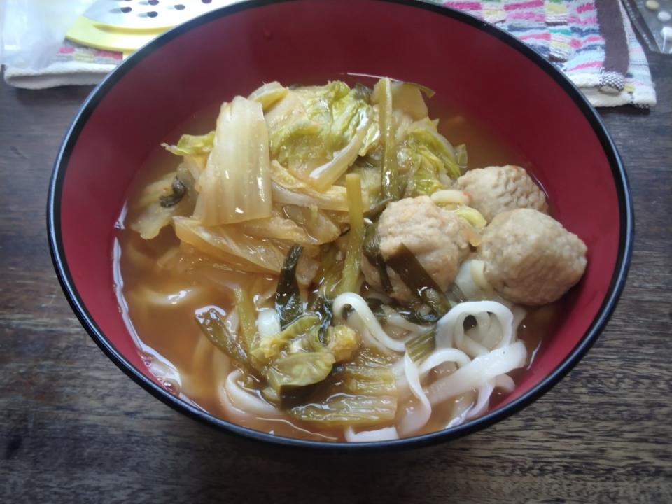 アルモンデキムチうどん