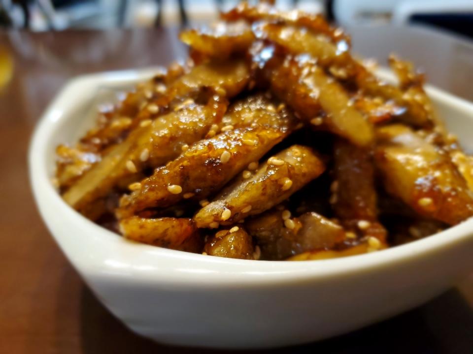 ついつい手がのびる
ごぼうの甘辛炒め