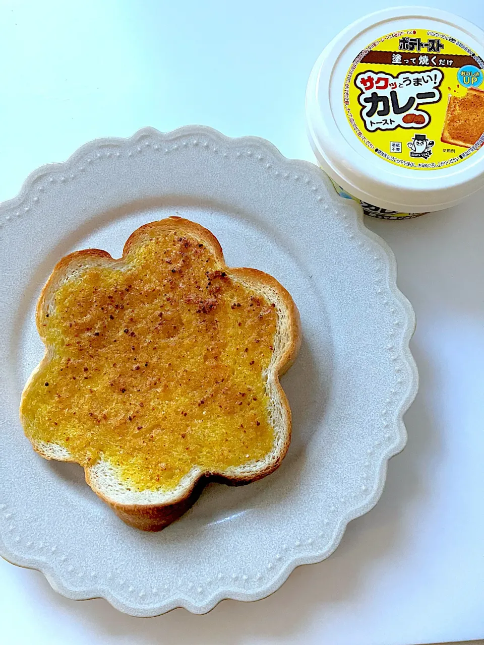 お花のポテトースト|ふぁそらさん