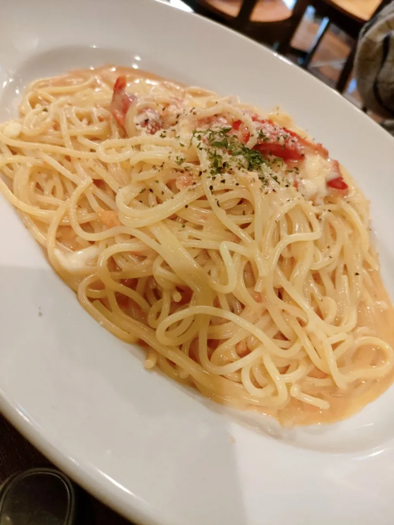 Snapdishの料理写真:外食🍲鎌倉パスタ|ky0nkyooonさん