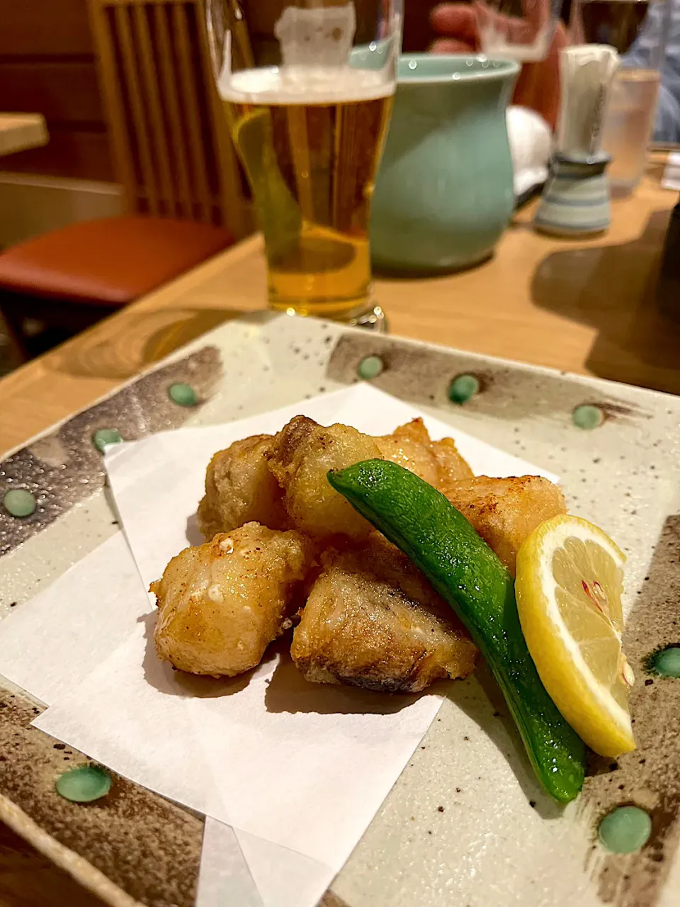 茨城県のお料理『鮟鱇の唐揚げ』😋|アライさんさん