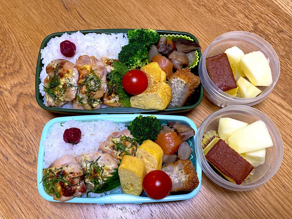 鶏のしそマヨ焼き弁当|ゆさん