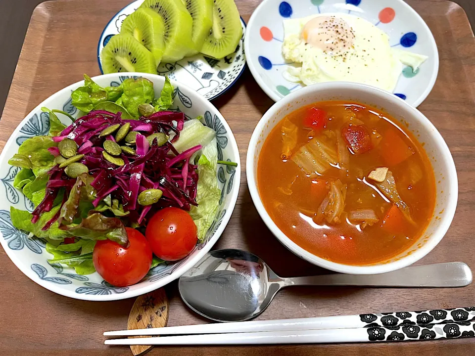 Snapdishの料理写真:２月６日朝ご飯|タノ子さん