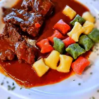 Snapdishの料理写真:Beef cheeks with homemade gnocchi|Jadranka Crnjacさん