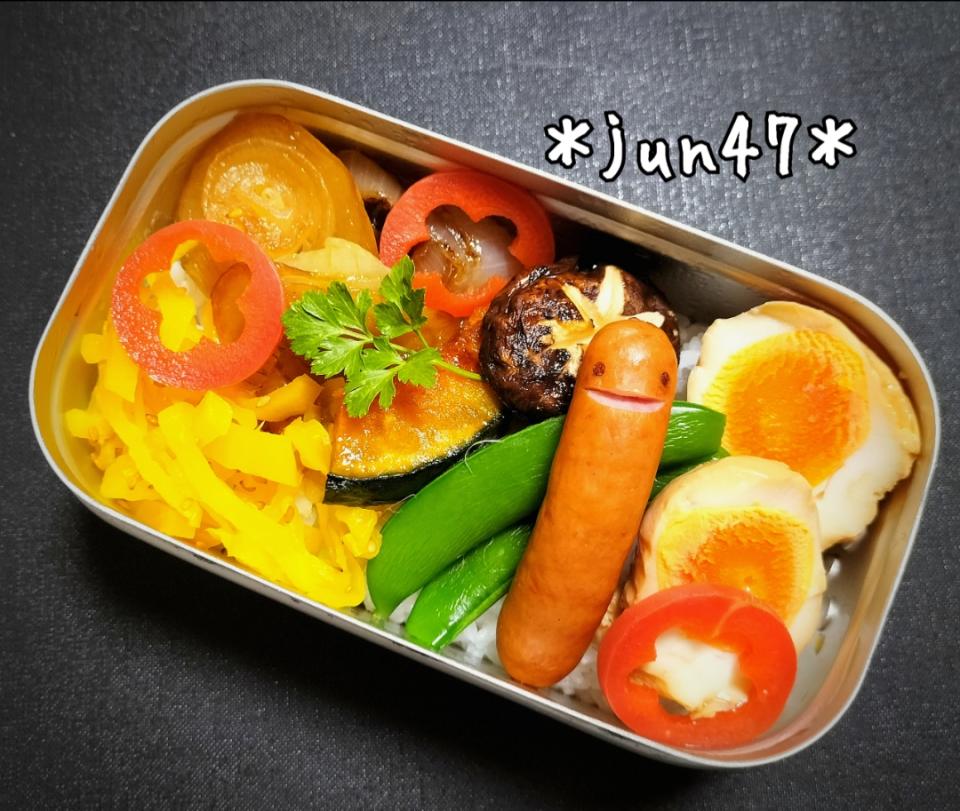 本日の母弁　娘のおかず残り物弁当　20230207