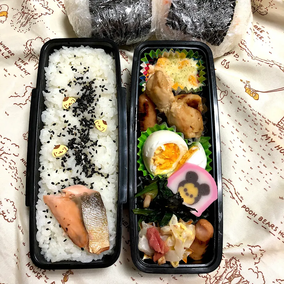 Snapdishの料理写真:夫のお弁当|まゆさん