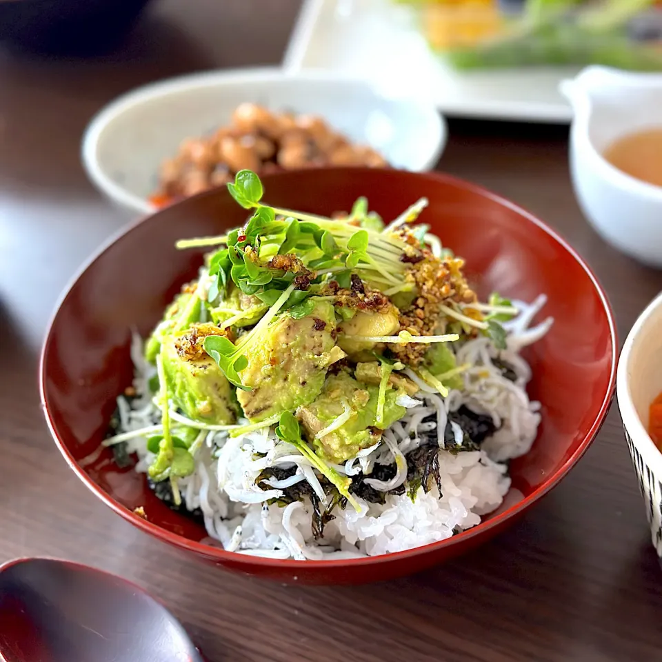 アボカドしらす丼|ともえ☆さん