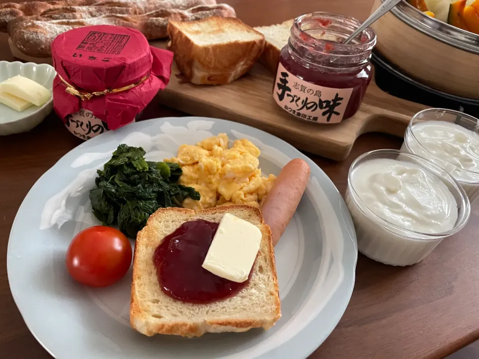 Snapdishの料理写真:朝ごはん|さあママさん